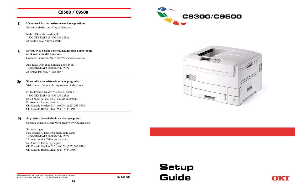 Guide utilisation OKI C9300  de la marque OKI