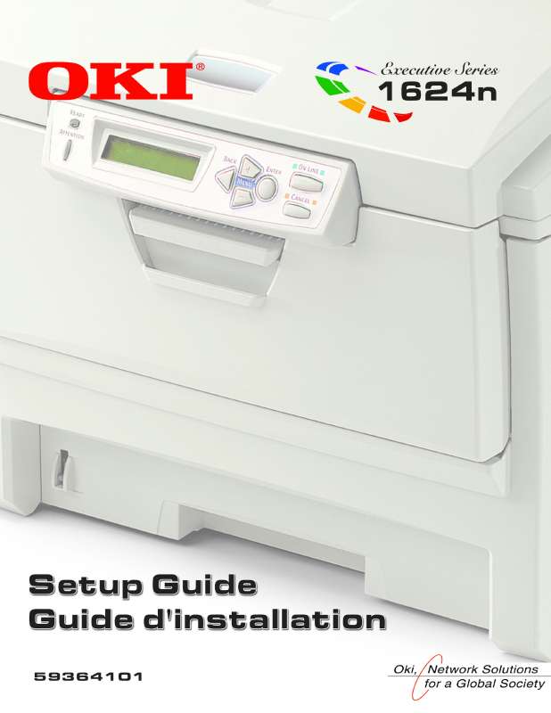 Guide utilisation OKI ES1624N  de la marque OKI