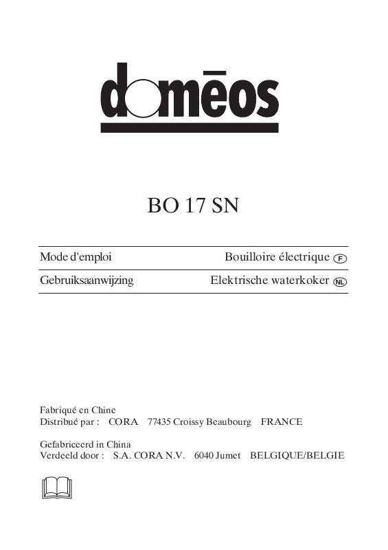 Guide utilisation  DOMEOS BO 17 SN  de la marque DOMEOS