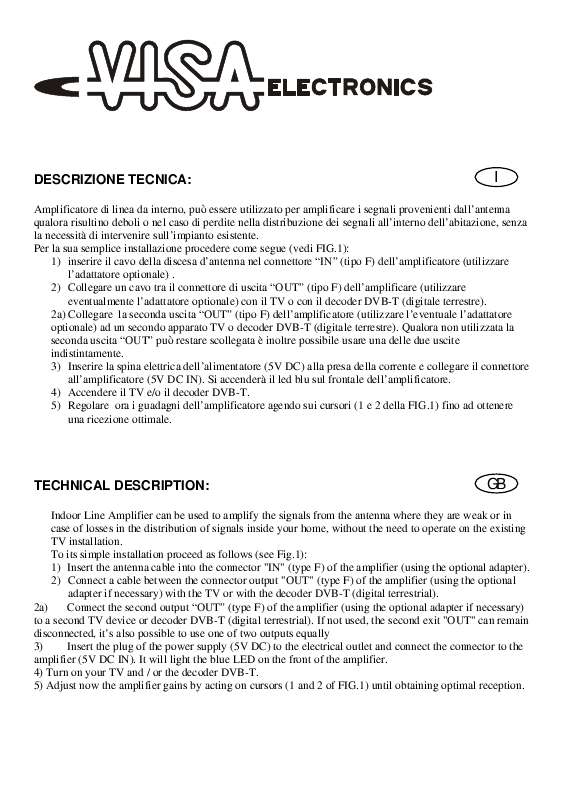 Guide utilisation  VISA BT302 I  de la marque VISA