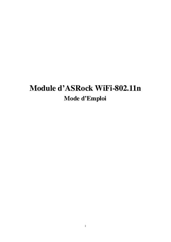 Guide utilisation ASROCK P45XE-WIFIN  de la marque ASROCK