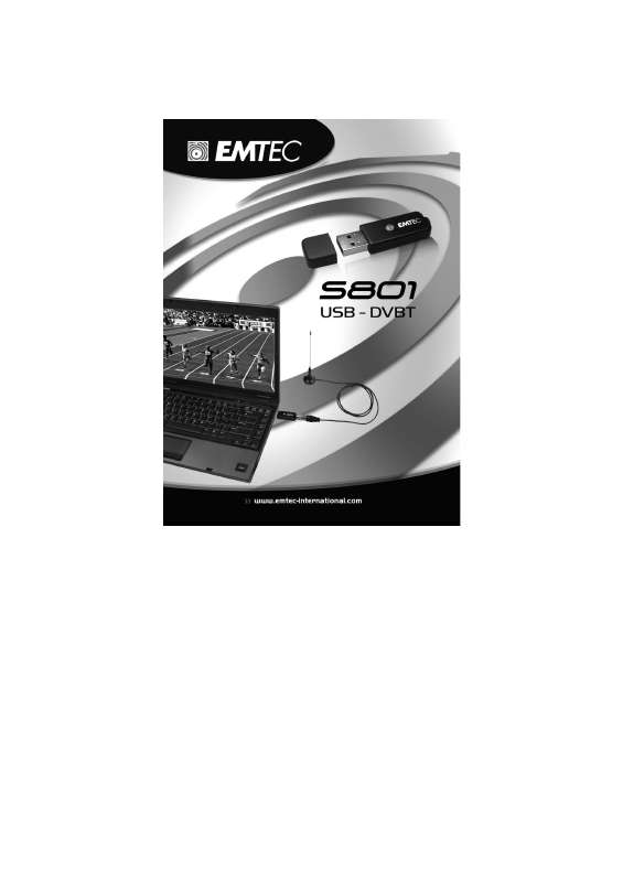 Guide utilisation  EMTEC TUNER TNT S801  de la marque EMTEC