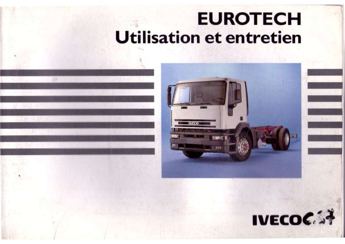 Guide utilisation  IVECO EUROTECH  de la marque IVECO