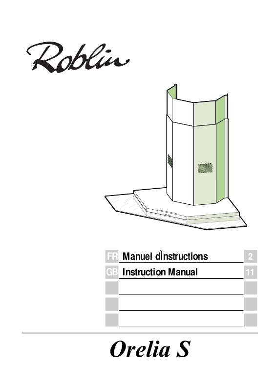 Guide utilisation  ROBLIN ORELIA S  de la marque ROBLIN