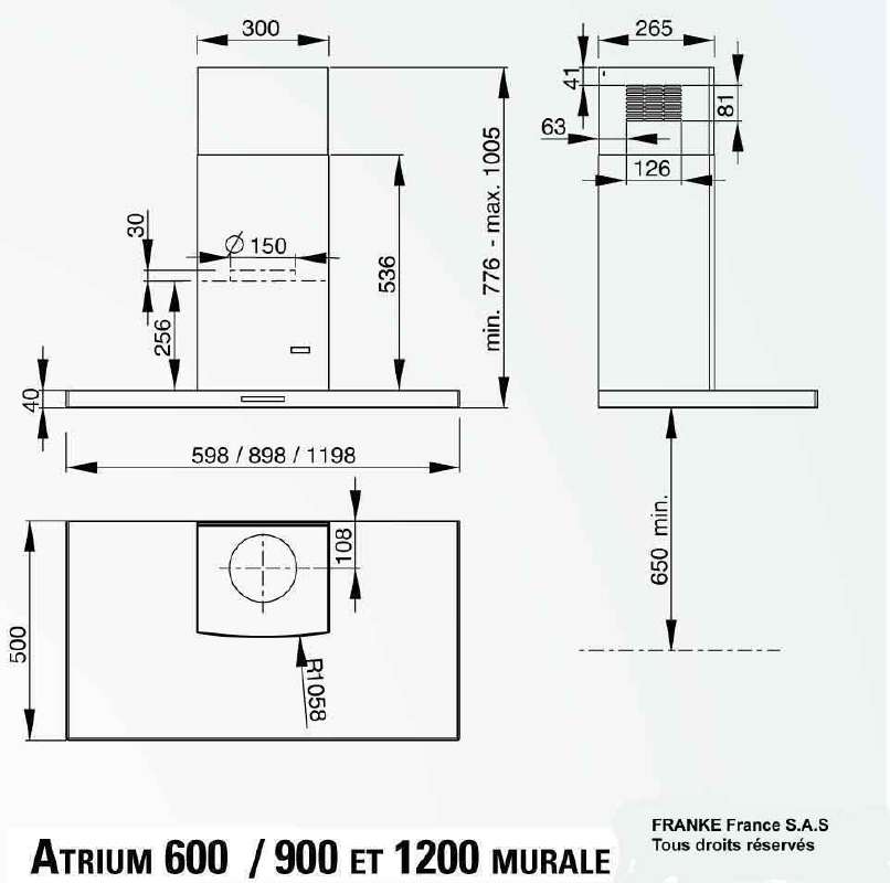 Guide utilisation  ROBLIN ATRIUM 600  de la marque ROBLIN