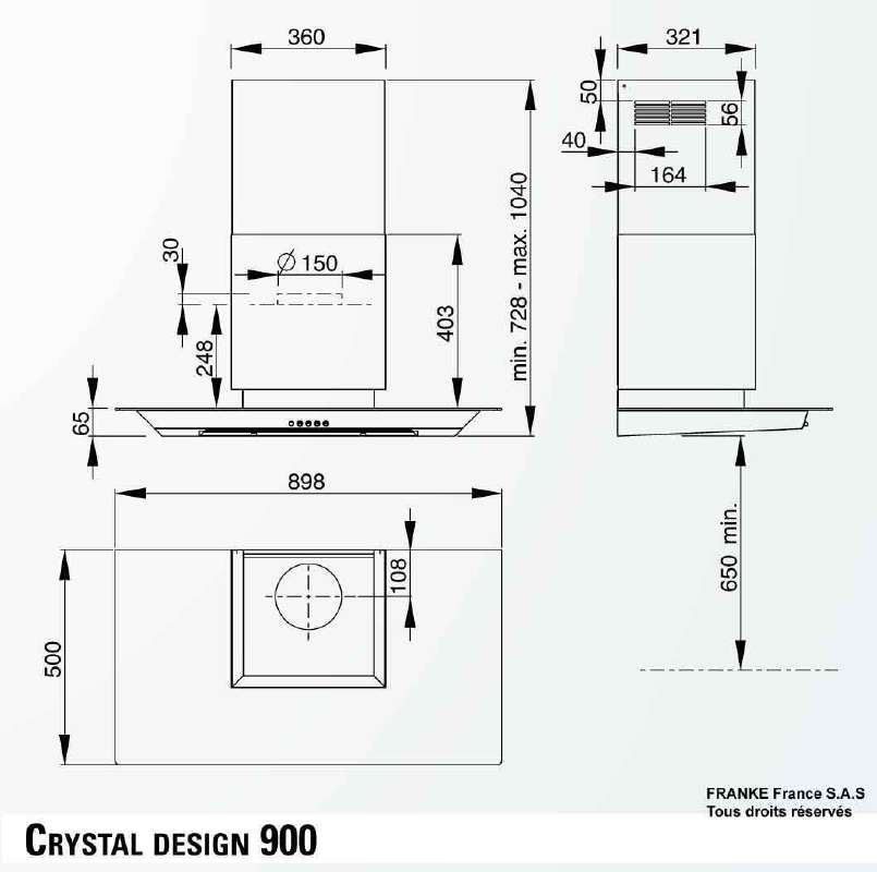 Guide utilisation  ROBLIN CRYSTAL DESIGN 900  de la marque ROBLIN
