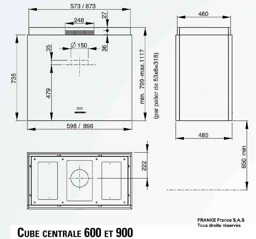 Guide utilisation  ROBLIN CUBE CENTRALE 600  de la marque ROBLIN