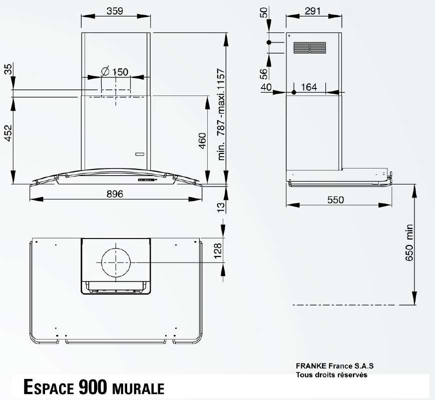 Guide utilisation  ROBLIN ESPACE 900 MURALE  de la marque ROBLIN