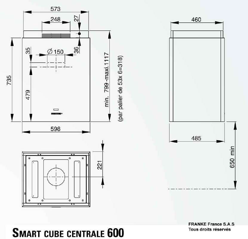 Guide utilisation  ROBLIN SMART CUBE CENTRALE 600  de la marque ROBLIN