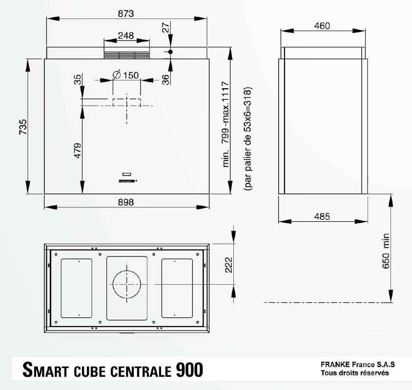 Guide utilisation  ROBLIN SMART CUBE CENTRALE 900  de la marque ROBLIN