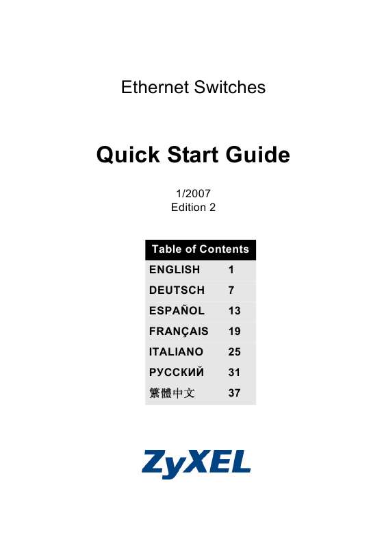 Guide utilisation  ZYXEL XGS-4528F  de la marque ZYXEL