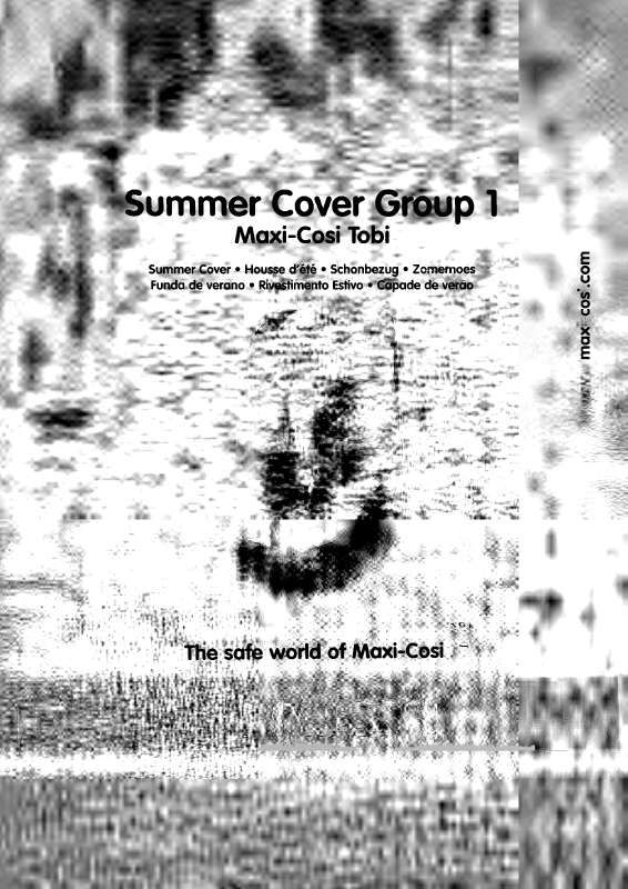 Guide utilisation MAXI-COSI SUMMER COVER GROUP 1  de la marque MAXI-COSI