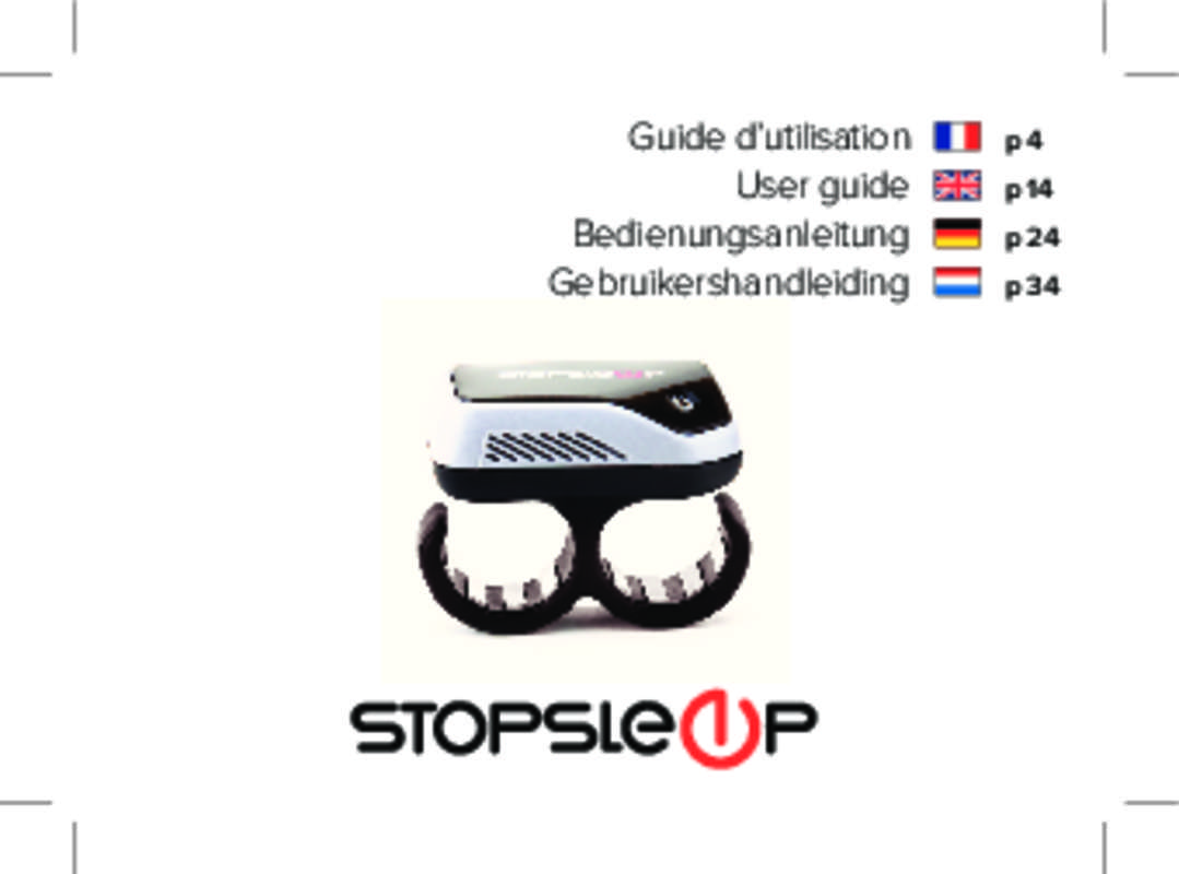 Guide utilisation SNOOPER STOPSLEEP  de la marque SNOOPER