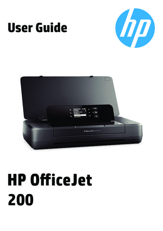 Guide utilisation HP OFFICEJET 200 MOBILE  de la marque HP