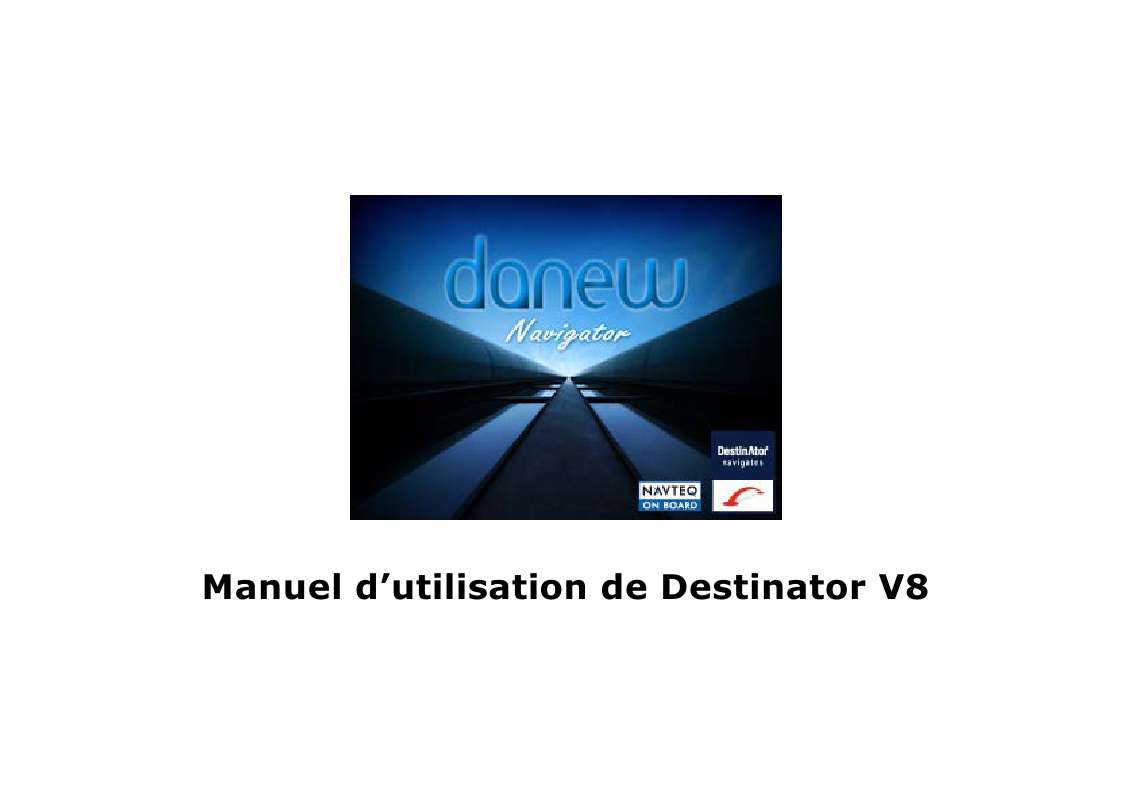 Guide utilisation  DANEW DESTINATOR V8  de la marque DANEW