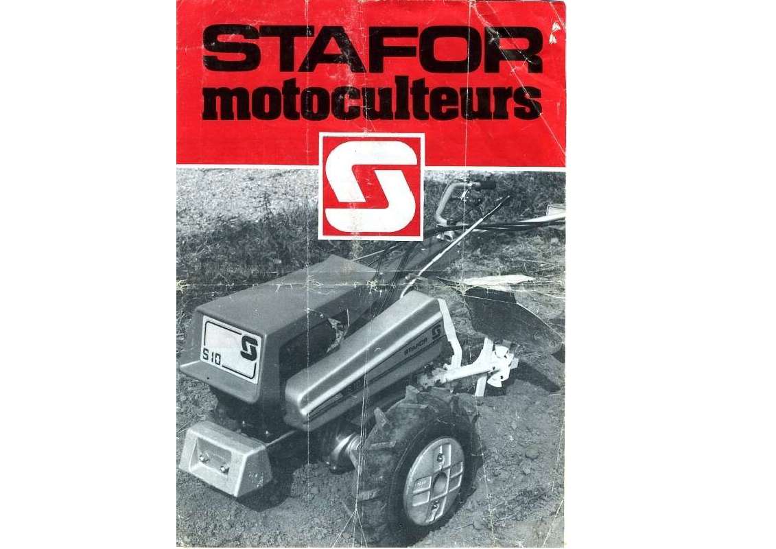 Guide utilisation STAFOR S200  de la marque STAFOR