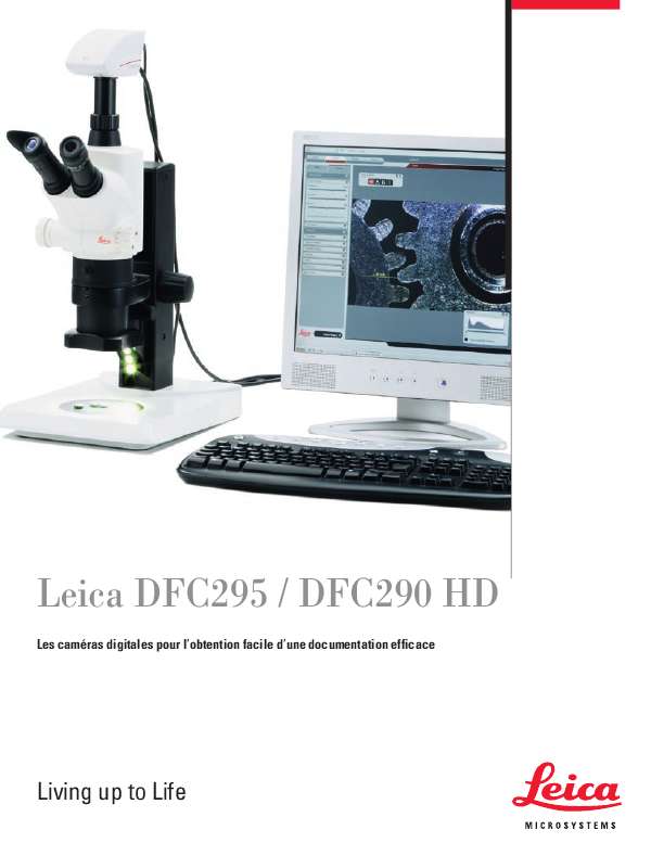 Guide utilisation LEICA DFC290 HD  de la marque LEICA