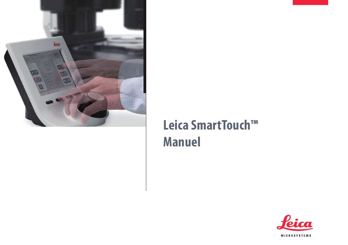 Guide utilisation LEICA SMARTTOUCH  de la marque LEICA