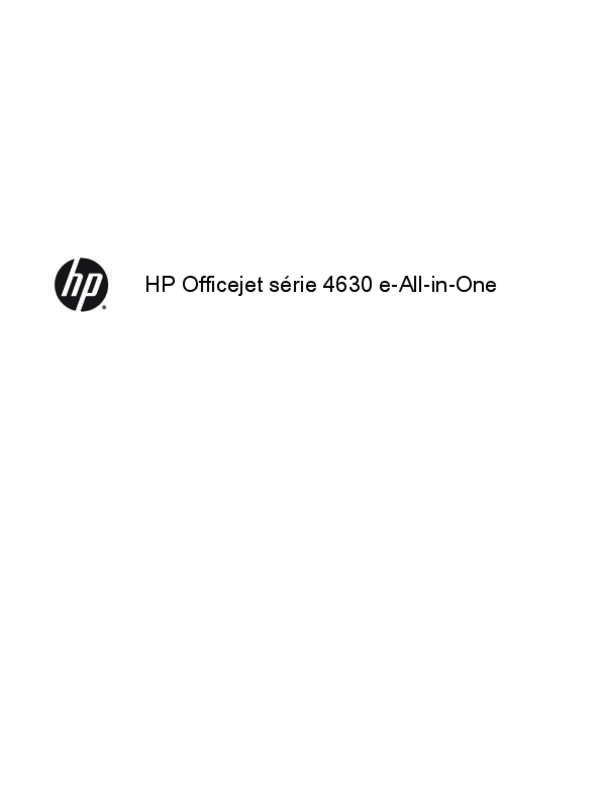 Guide utilisation HP OFFICEJET 4632  de la marque HP