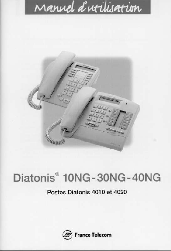 Guide utilisation ORANGE DIATONIS 4020  de la marque ORANGE