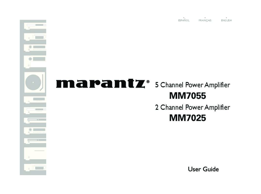 Guide utilisation MARANTZ MM7025  de la marque MARANTZ