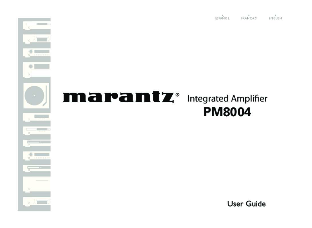 Guide utilisation MARANTZ PM8004  de la marque MARANTZ