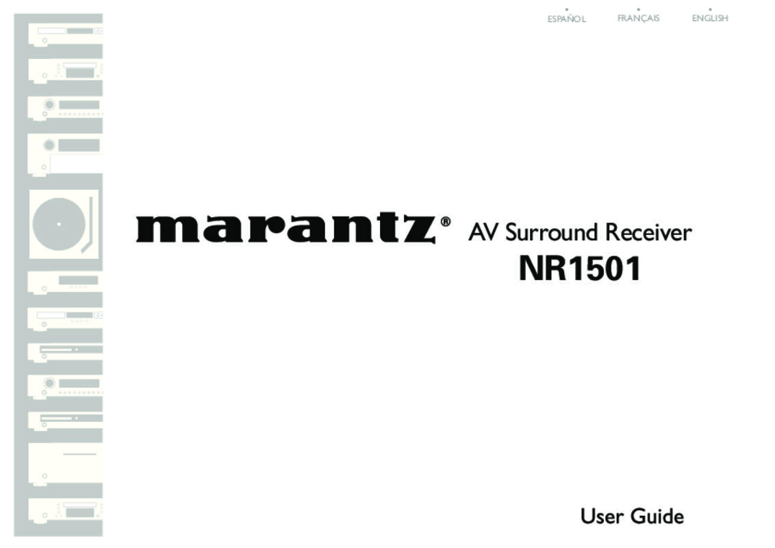Guide utilisation MARANTZ NR1501  de la marque MARANTZ