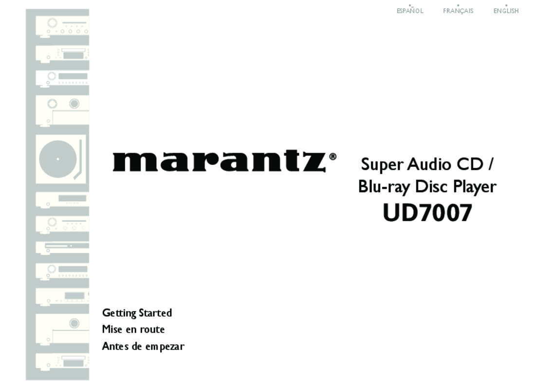 Guide utilisation MARANTZ UD7007  de la marque MARANTZ