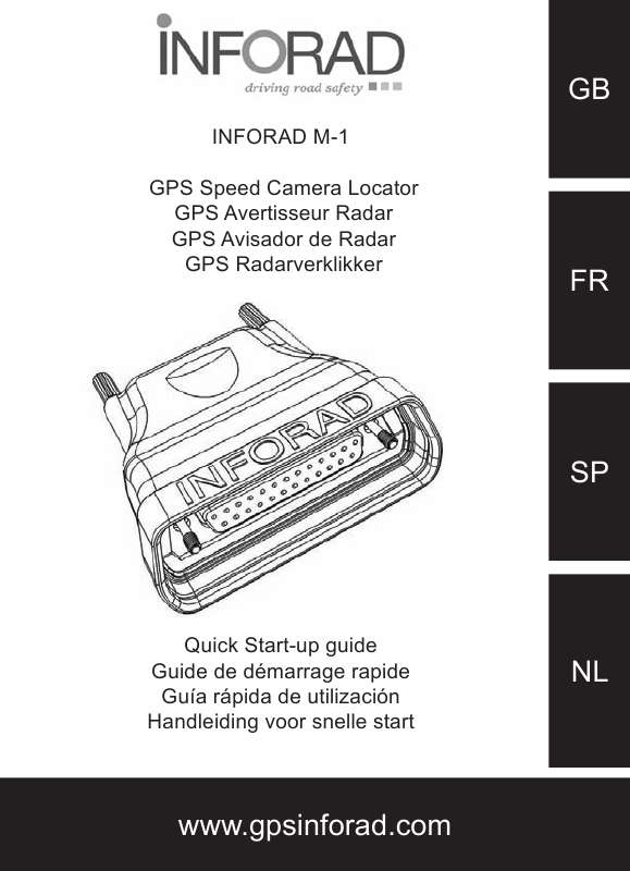Guide utilisation INFORAD M-1  de la marque INFORAD