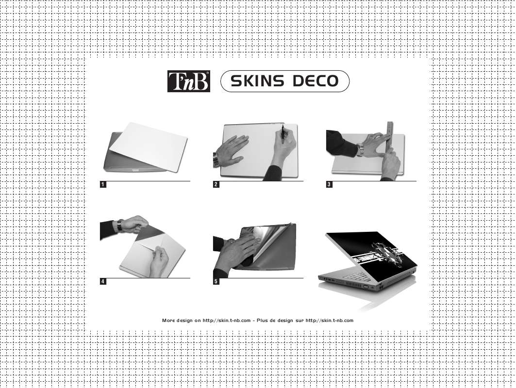 Guide utilisation  TNB SKINS DECO SKNBG1  de la marque TNB
