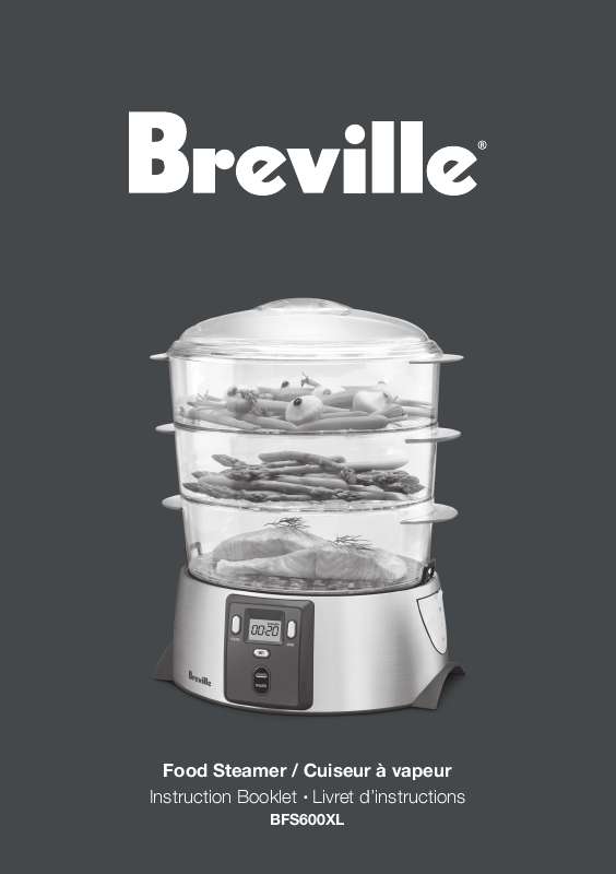 Guide utilisation  BREVILLE BFS600XL  de la marque BREVILLE