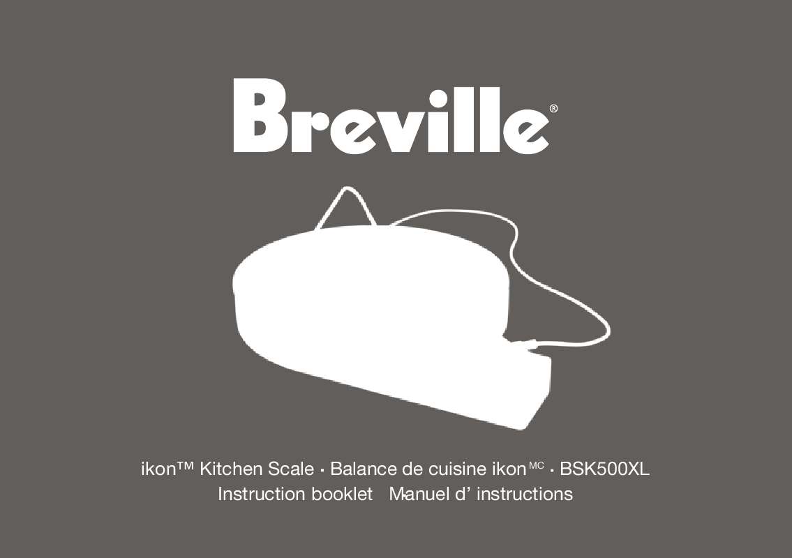 Guide utilisation  BREVILLE BSK500XL  de la marque BREVILLE