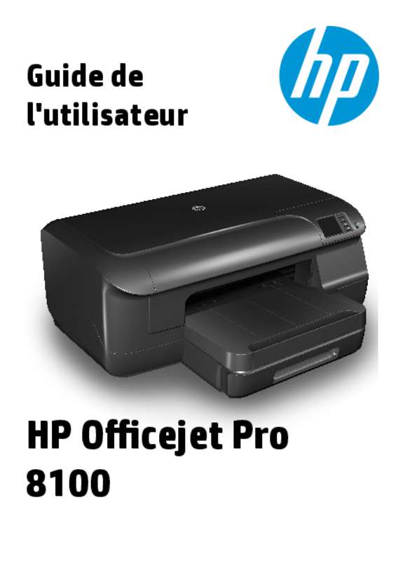 Guide utilisation HP OFFICEJET PRO 8100  de la marque HP