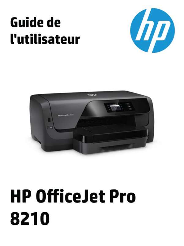 Guide utilisation HP OFFICEJET PRO 8210  de la marque HP
