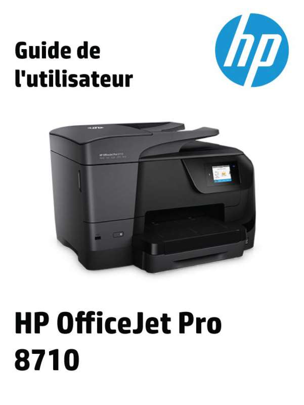 Guide utilisation HP OFFICEJET PRO 8710  de la marque HP