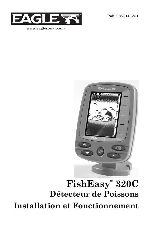 Guide utilisation EAGLE FISHEASY 320C  de la marque EAGLE