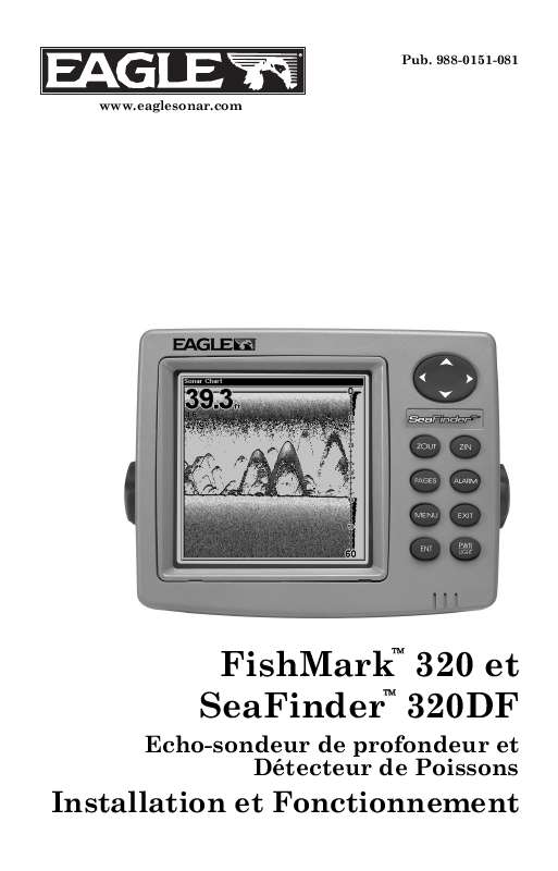 Guide utilisation EAGLE FISHMARK 320  de la marque EAGLE