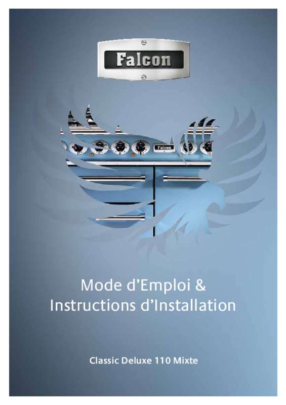 Guide utilisation FALCON PIANO DE CUISSON CLASSIC DELUXE 110  de la marque FALCON