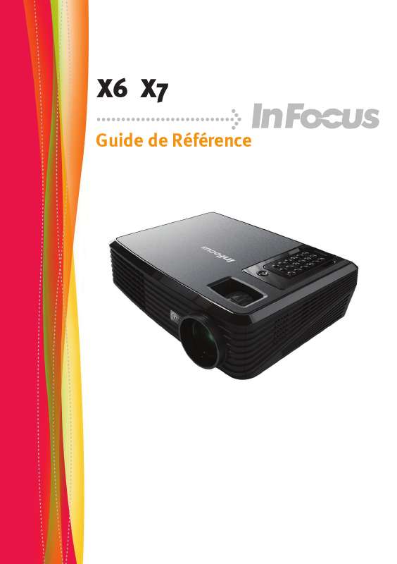 Guide utilisation INFOCUS X6  de la marque INFOCUS