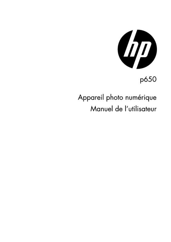 Guide utilisation HP P 650  de la marque HP