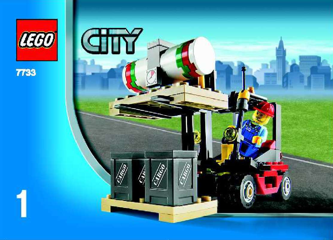 Guide utilisation  LEGO CITY 7733  de la marque LEGO