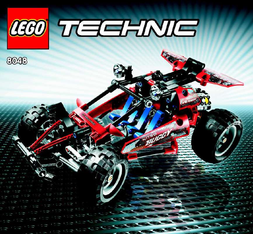 Guide utilisation  LEGO TECHNIC 8048  de la marque LEGO