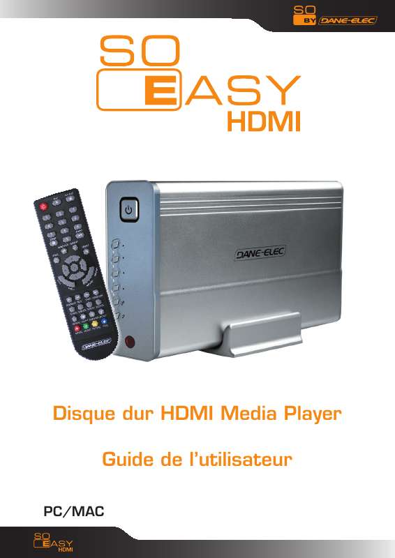 Guide utilisation  DANE-ELEC SO EASY HDMI  de la marque DANE-ELEC