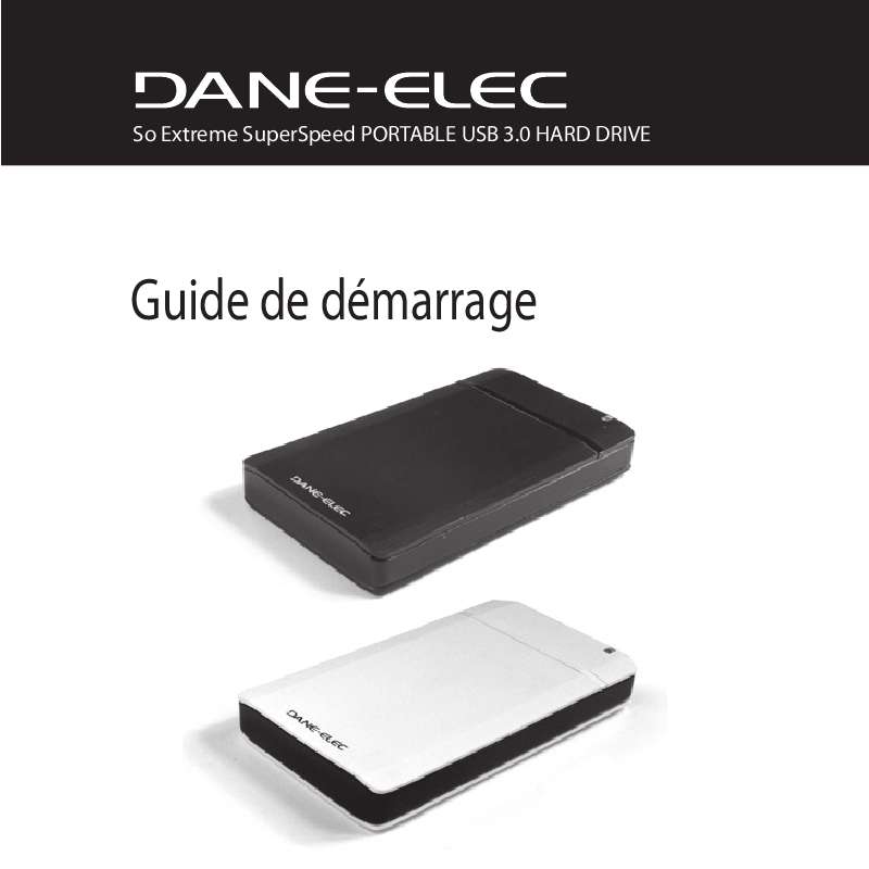 Guide utilisation  DANE-ELEC SO EXTREME SUPER SPEED PORTABLE USB 3.0  de la marque DANE-ELEC