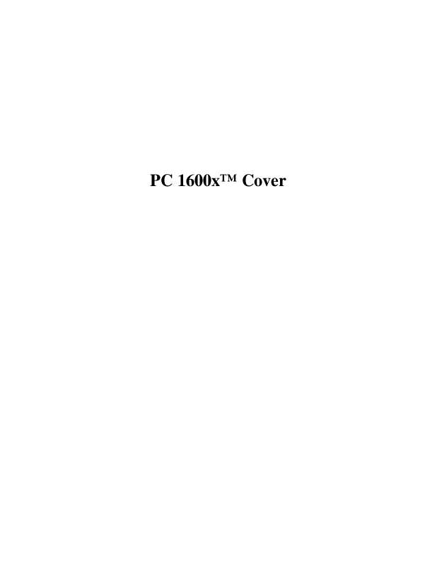Guide utilisation  PEAVEY PC 1600X  de la marque PEAVEY