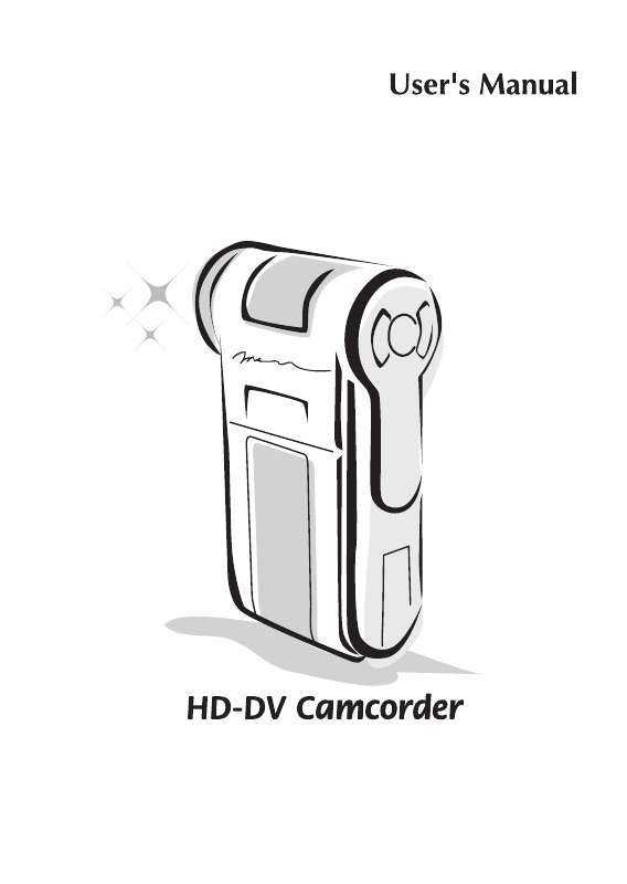 Guide utilisation AIPTEK HD-DV CAMCORDER  de la marque AIPTEK