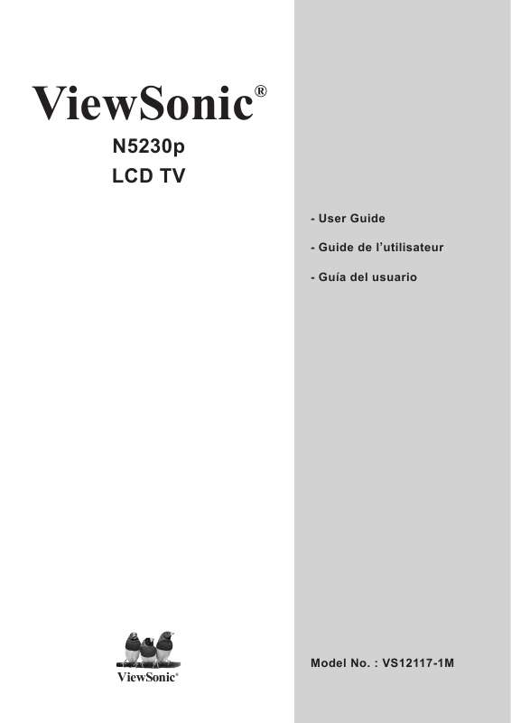 Guide utilisation  VIEWSONIC N5230P  de la marque VIEWSONIC