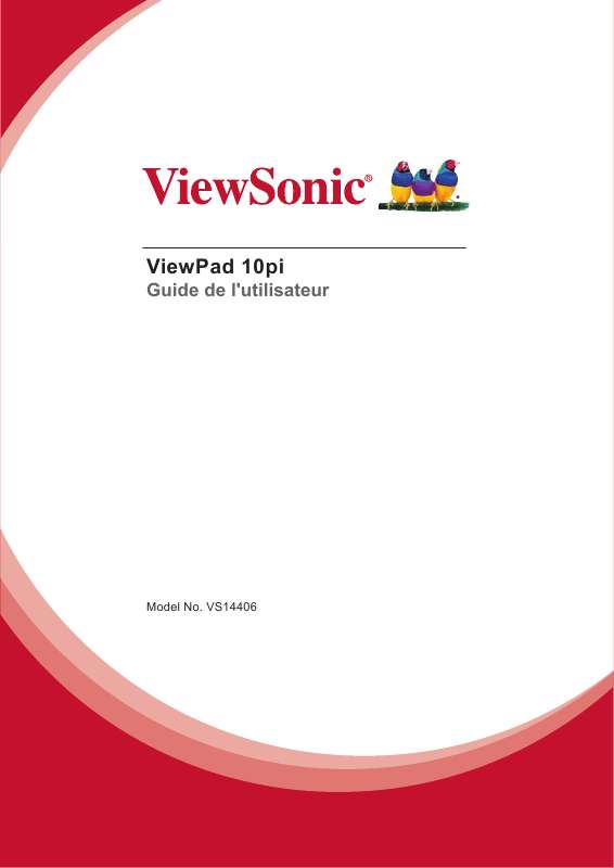 Guide utilisation VIEWSONIC VIEWPAD 10PI  de la marque VIEWSONIC
