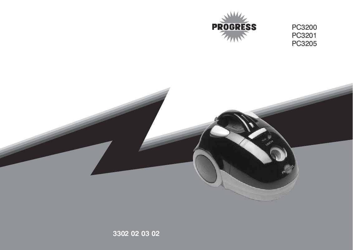 Guide utilisation  PROGRESS PC3200  de la marque PROGRESS