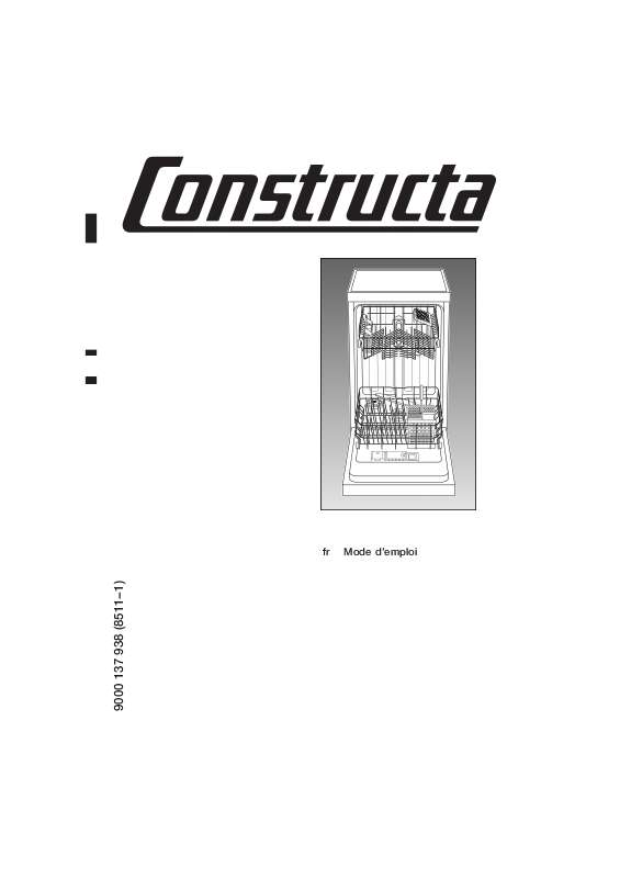 Guide utilisation  CONSTRUCTA CP432J5  de la marque CONSTRUCTA